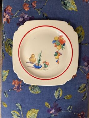 Homer Laughlin Conchita Salad Dessert Plate